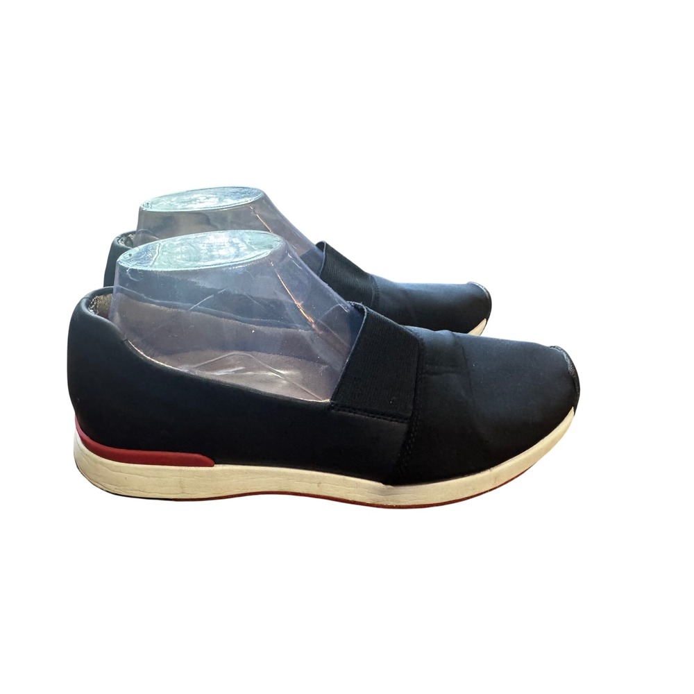 Vionic Cameo Slip On Sneaker Womens 8 Black Good Orthotic Comfort 10010028-BLACK